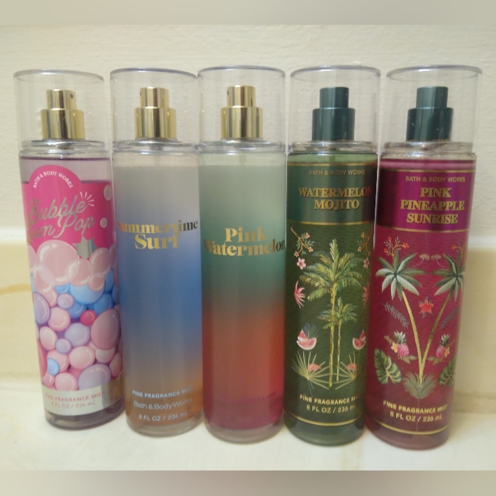 Bath & Body Works body spray lot